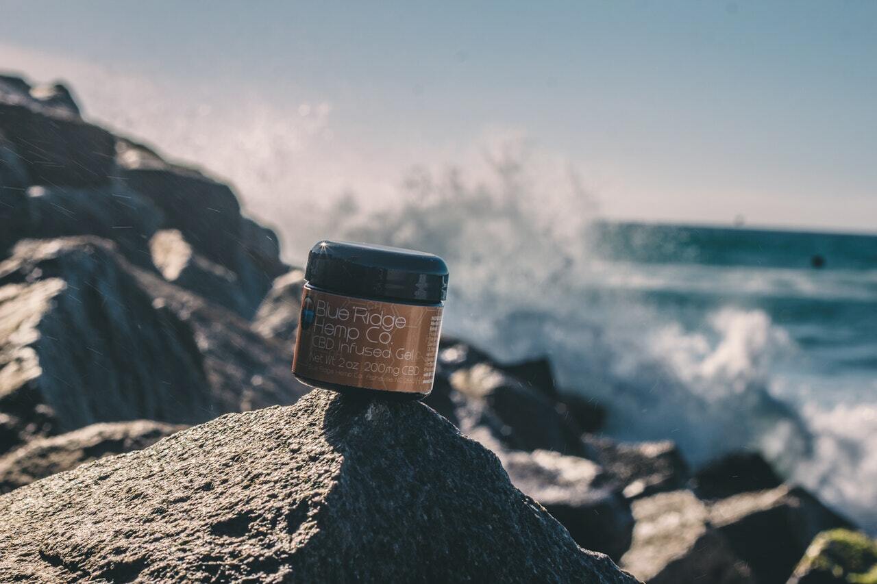 a watch on a rock